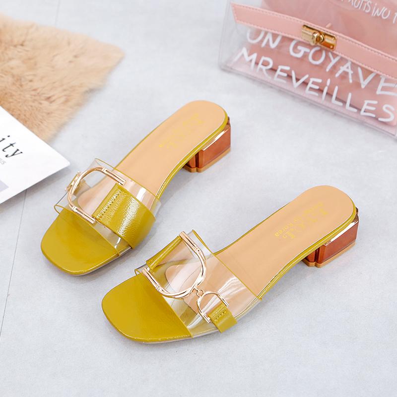 Slippers Transparent Mules Slides Summer Women Shoes Metal Buckle Peep Toe Square Low Heels Clear Ladies Woman, Pink
Slippers Transparent Mules Slides Summer Women Shoes Metal Buckle Peep Toe Square Low Heels Clear Ladies Woman, Pink