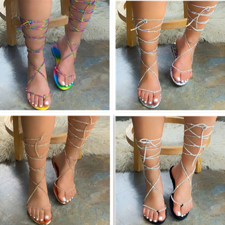 2022 Women Summer Gladiator Sandals Narrow Band Rhinestone Boots Clip-Toe Cut-Out Ladies Knee High Crystal Shoes Woman Cross-Tied Flats Sandal, Champagne
2022 Women Summer Gladiator Sandals Narrow Band Rhinestone Boots Clip-Toe Cut-Out Ladies Knee High Crystal Shoes Woman Cross-Tied Flats Sandal, Champagne