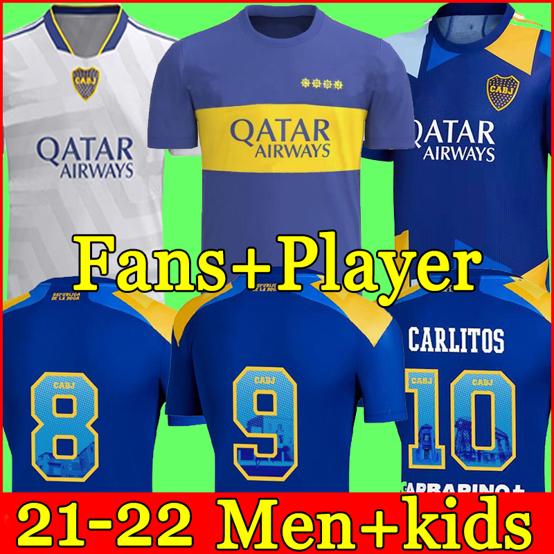 Boca Juniors soccer jersey 2021 2022 CARLITOS MARADONA TEVEZ DE ROSSI 21 22 sports football shirt men + kids kit sets uniforms home away third 3rd, 21-22 home
Boca Juniors soccer jersey 2021 2022 CARLITOS MARADONA TEVEZ DE ROSSI 21 22 sports football shirt men + kids kit sets uniforms home away third 3rd, 21-22 home