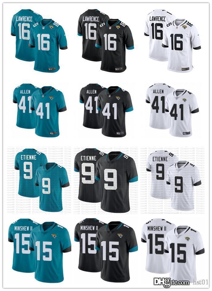 Men Women Youth Jersey 15 Gardner Minshew 16 Trevor Lawrence 41 Josh Allen 27 Fournette 9 Travis Etienne Football Jerseys, Black;red 
Men Women Youth Jersey 15 Gardner Minshew 16 Trevor Lawrence 41 Josh Allen 27 Fournette 9 Travis Etienne Football Jerseys, Black;red