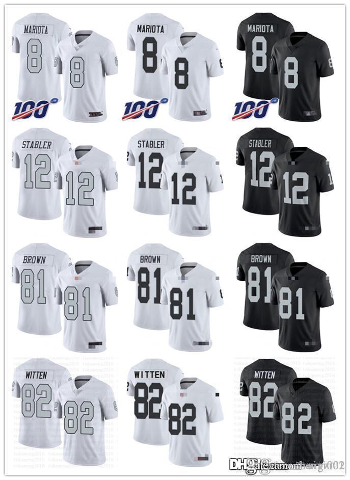 Men Women Youth Las Vegas Raiders 82 Jason Witten 81 Tim Brown 12 Kenny Stabler 8 Marcus Mariota 28 Josh Jacobs Jerseys, Black;red
Men Women Youth Las Vegas Raiders 82 Jason Witten 81 Tim Brown 12 Kenny Stabler 8 Marcus Mariota 28 Josh Jacobs Jerseys, Black;red