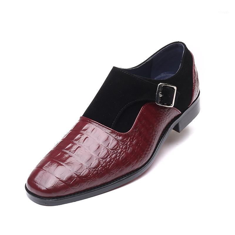 Brand PU Leather Fashion Men Business Dress Shoes Pointed Buckle Formal Big Size Male Party Wedding Footwear
Brand PU Leather Fashion Men Business Dress Shoes Pointed Buckle Formal Big Size Male Party Wedding Footwear