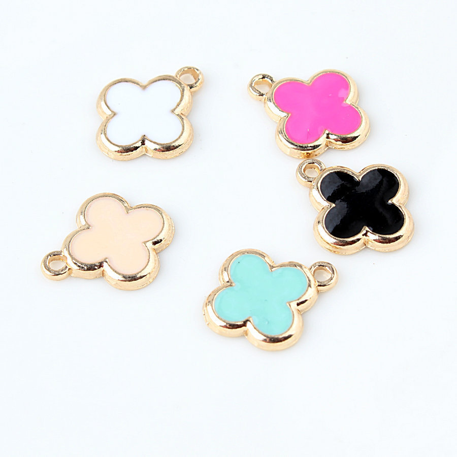 20pcs/lot Fashion Lucky Flower Oil Drop Enamel Pendant DIY Necklace Accessories 13*15mm Charms for Bracelet Jewelry Making
20pcs/lot Fashion Lucky Flower Oil Drop Enamel Pendant DIY Necklace Accessories 13*15mm Charms for Bracelet Jewelry Making
