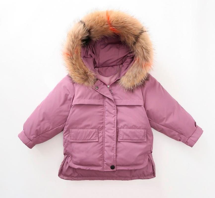 Coat Real Fur Collar 5-15 Years Old Girls Winter Kids Children Outwear Thickening Solid Color Casual Windproof Warmth Trench, Blue;gray
Coat Real Fur Collar 5-15 Years Old Girls Winter Kids Children Outwear Thickening Solid Color Casual Windproof Warmth Trench, Blue;gray