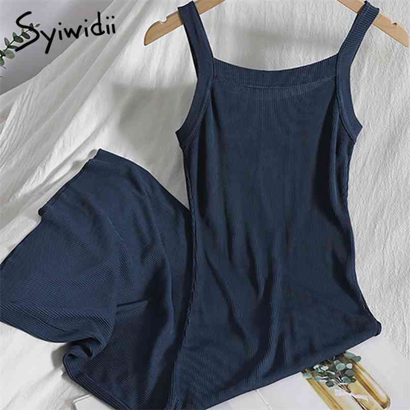 Knitted Sexy Spaghetti Strap Midi Dresses for Women A-line Party Dress Black Blue Summer Fashion SunDress Casual 210607, Khaki
Knitted Sexy Spaghetti Strap Midi Dresses for Women A-line Party Dress Black Blue Summer Fashion SunDress Casual 210607, Khaki