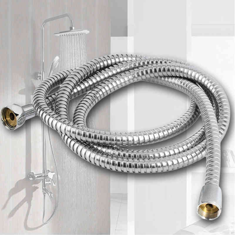 Tubo Doccia In Acciaio Inox Tubo Flessibile Per Rubinetti Di Alta Qualità Tubo Flessibile Doccia Flessibile Tubo Flessibile1.5 / 2/3 Metri Box Docci-image