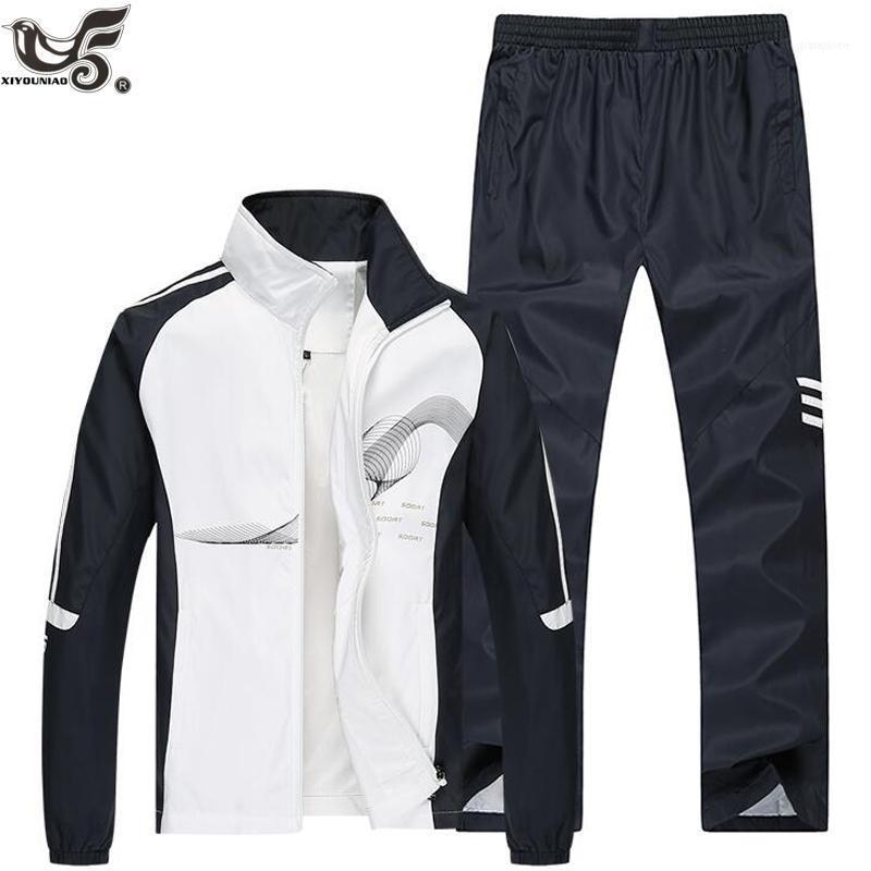 Men's Tracksuits Brand Tracksuit Men Two Piece Clothing Sets Casual Jacket+Pants Outwear Sportsuit Spring Autumn Sportswear Sweatsuits Man1, Gray
Men's Tracksuits Brand Tracksuit Men Two Piece Clothing Sets Casual Jacket+Pants Outwear Sportsuit Spring Autumn Sportswear Sweatsuits Man1, Gray
