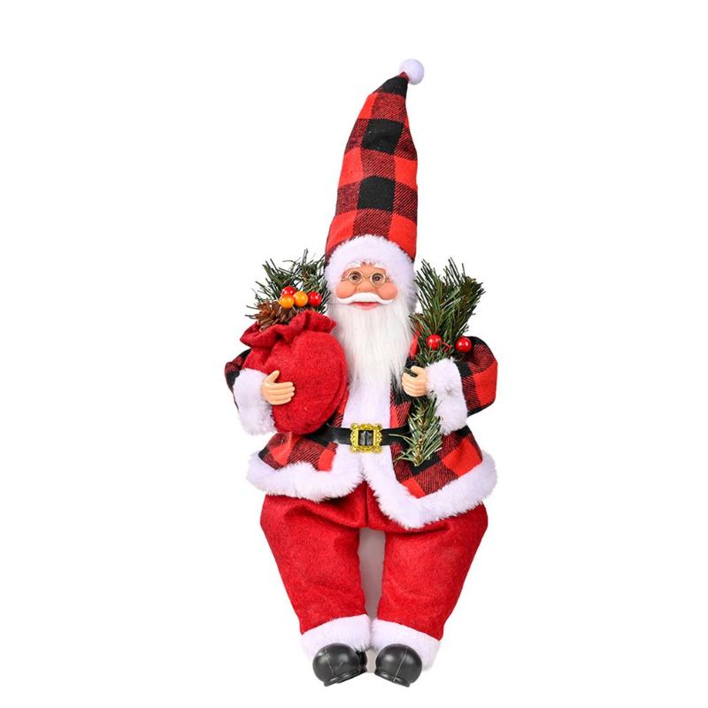 Christmas Decorations Santa Claus Doll Holding Matsuba Stuffed Figurine Figure Decoration Table Top Ornament For Party
Christmas Decorations Santa Claus Doll Holding Matsuba Stuffed Figurine Figure Decoration Table Top Ornament For Party