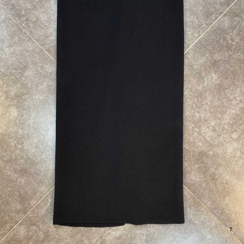 DEAT Women Elastic Temperament Contrast Color Striped Slim Bra High Waist Mid Dress Fashion Spring Summer 11B052 210709