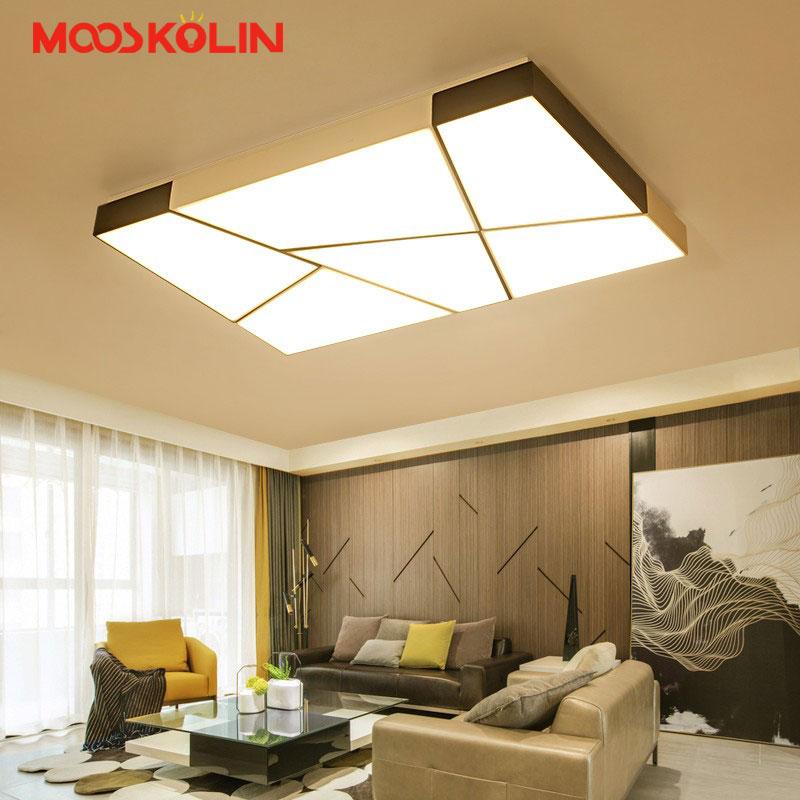 Rectangle Iron Modern Led Ceiling Lights For Living Dining Room Bedroom El AC85-265V White And Black Lamp Fixtures
Rectangle Iron Modern Led Ceiling Lights For Living Dining Room Bedroom El AC85-265V White And Black Lamp Fixtures