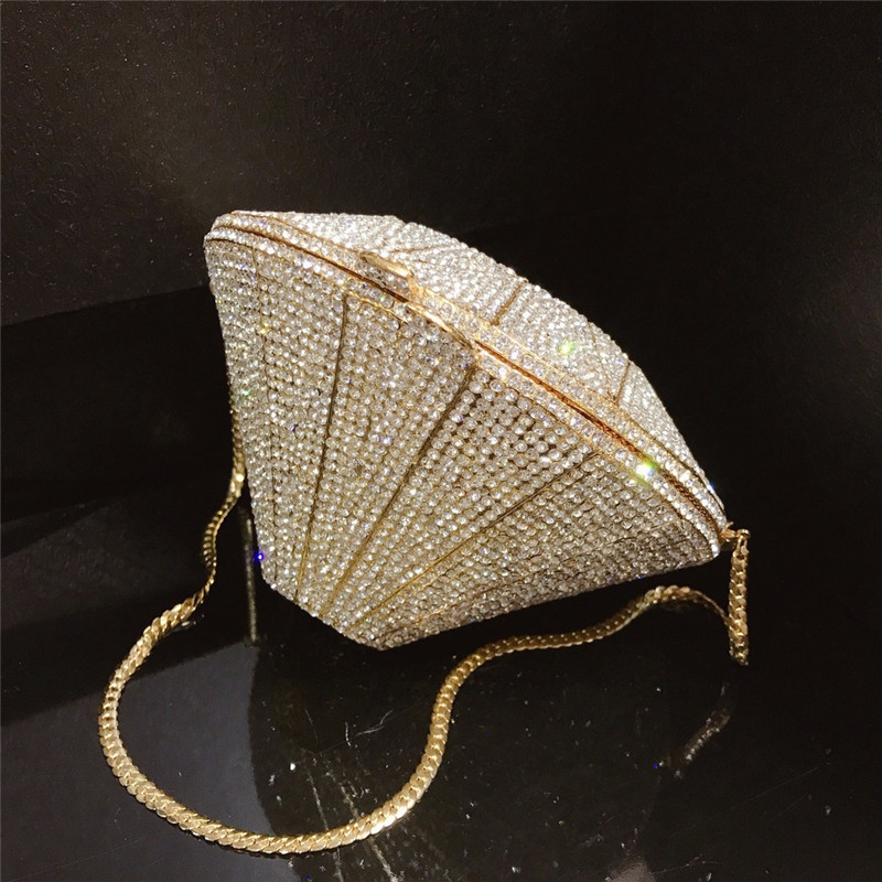 Shiny Crystal Diamond Shape Handbags Bling Handmade Full Rhinestone Evening Bag Women Wedding Prom Party Clutches Shoulder Bags
Shiny Crystal Diamond Shape Handbags Bling Handmade Full Rhinestone Evening Bag Women Wedding Prom Party Clutches Shoulder Bags