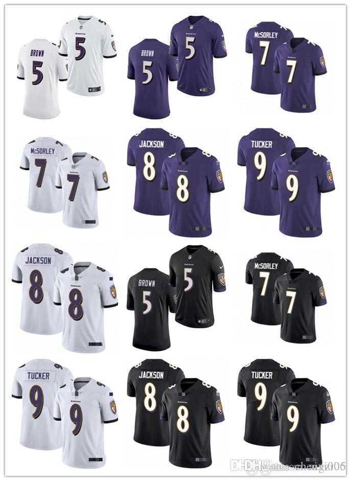 Men Women Youth BaltimoreRavens8 Lamar Jackson 9 Justin Tucker 5 Marquise Brown 7 Trace McSorley Black Purple Football Jersey, Black;red
Men Women Youth BaltimoreRavens8 Lamar Jackson 9 Justin Tucker 5 Marquise Brown 7 Trace McSorley Black Purple Football Jersey, Black;red