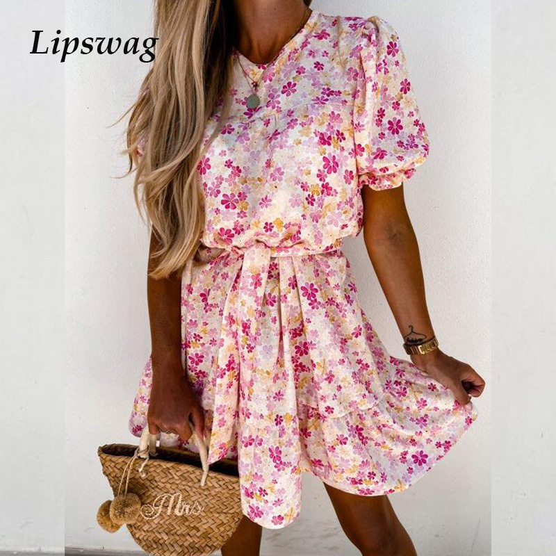 casual women o-neck party beach dress retro floral print tie-up belt loose summer dress fashion elegant short sleeve mini dresshigh quality, Black;gray
casual women o-neck party beach dress retro floral print tie-up belt loose summer dress fashion elegant short sleeve mini dresshigh quality, Black;gray