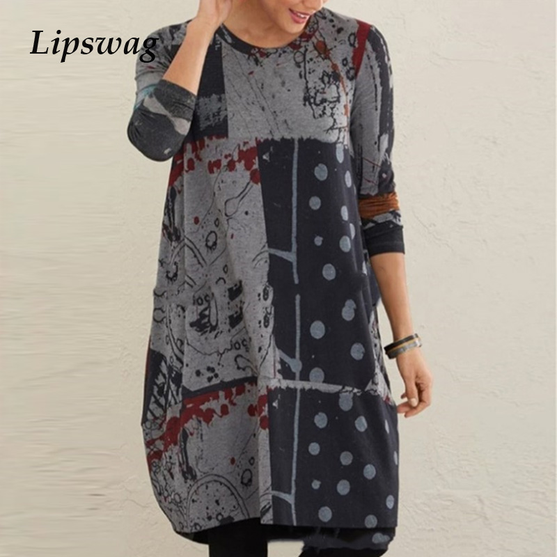 2021 women spring long sleeve party dresses vintage print o neck autumn dress fashion casual female loose a-line dress vestidoshigh quality, Black;gray
2021 women spring long sleeve party dresses vintage print o neck autumn dress fashion casual female loose a-line dress vestidoshigh quality, Black;gray