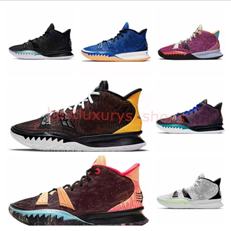 High-Quality Kyrie 7 Rayguns Basketball Shoes Men 7S EP CNY Sisterhood PH Soundwave Creator BK Black Sports Sneakers Trainers
High-Quality Kyrie 7 Rayguns Basketball Shoes Men 7S EP CNY Sisterhood PH Soundwave Creator BK Black Sports Sneakers Trainers