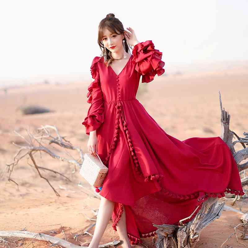 YOSIMI Summer Maxi Cotton and Linen Vintage Long Women Dress Party Dresses Female Red V-Neck Off The Shoulder Club Vestido 210604
YOSIMI Summer Maxi Cotton and Linen Vintage Long Women Dress Party Dresses Female Red V-Neck Off The Shoulder Club Vestido 210604