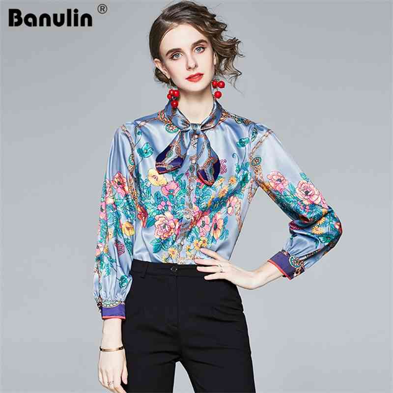 Women Runway Shirts Fashion Lace Up Bow Floral Print Patchwork Elegant Long Sleeve Blouse Shirt Ladies Workwear Office Tops 210603, Design and color
Women Runway Shirts Fashion Lace Up Bow Floral Print Patchwork Elegant Long Sleeve Blouse Shirt Ladies Workwear Office Tops 210603, Design and color