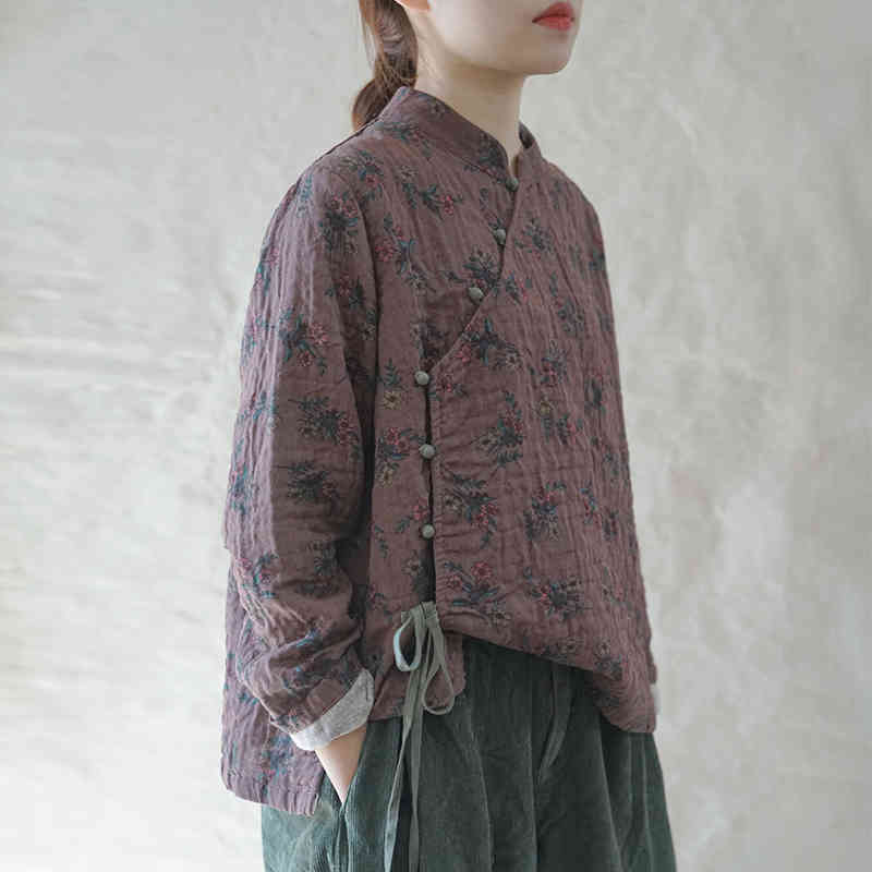 Johnature Women Vintage Print Floral Shirts And Tops Stand Long Sleeve Belt Blouses Button Spring Chinese Style Shirts 210521, Pink
Johnature Women Vintage Print Floral Shirts And Tops Stand Long Sleeve Belt Blouses Button Spring Chinese Style Shirts 210521, Pink