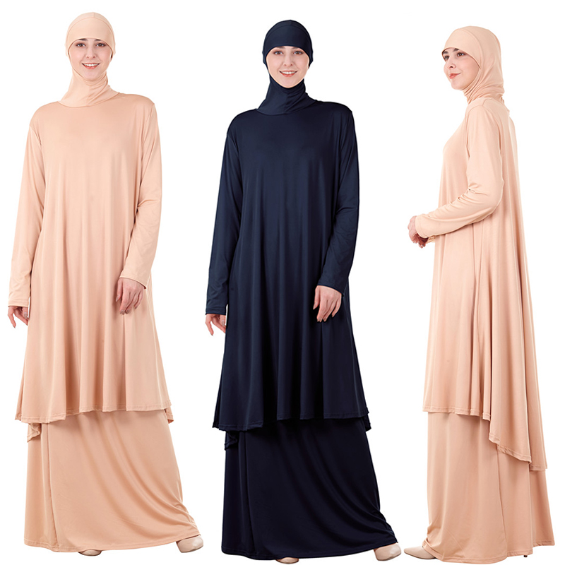 Turkey Dubai Muslim Prayer Garment 2 Piece Set Women Hijab Dress Islamic Gowns Namaz Long Khimar Musulman Ensembles Jurken Abaya
Turkey Dubai Muslim Prayer Garment 2 Piece Set Women Hijab Dress Islamic Gowns Namaz Long Khimar Musulman Ensembles Jurken Abaya