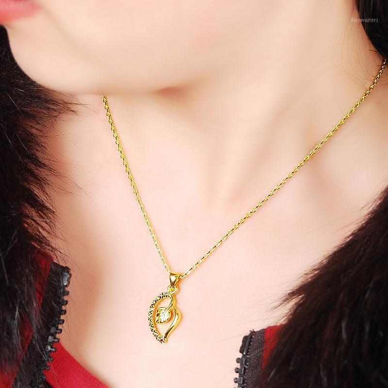 Fantasticing Design 24K Gold Pendant Necklace Delicate Leaf In Peandant Link Chain For Women/Girls Chains
Fantasticing Design 24K Gold Pendant Necklace Delicate Leaf In Peandant Link Chain For Women/Girls Chains