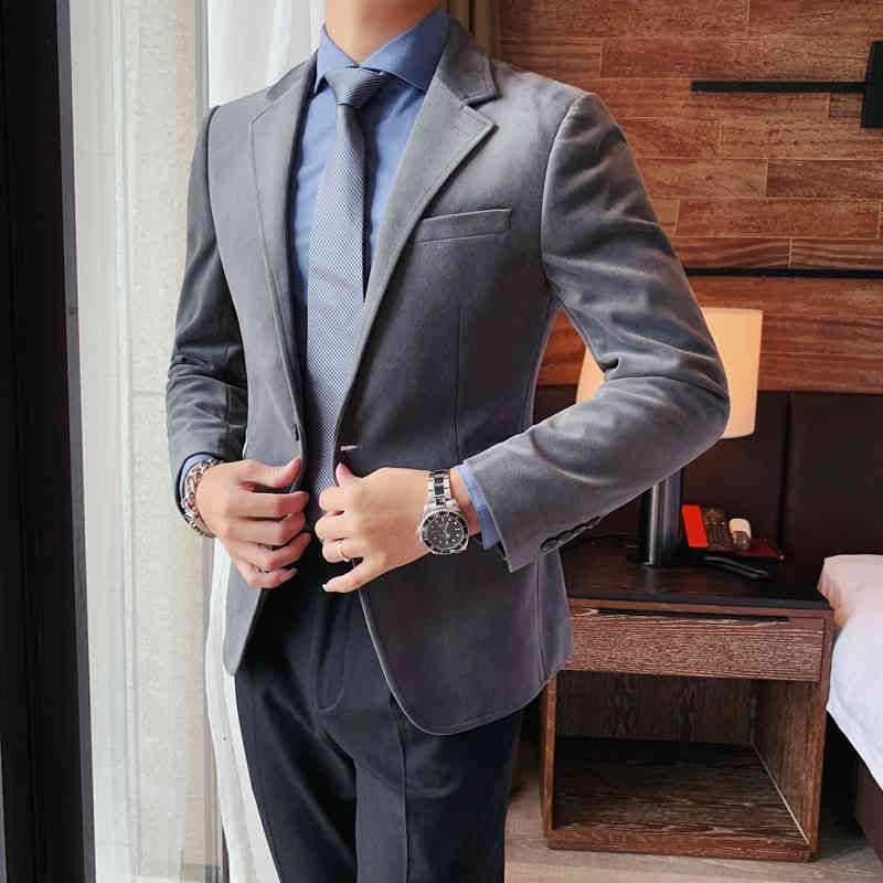 Men's Suits & Blazers Pure-colored male jacket, marriage plus size, jacket and wedding dress cut slim style, autumn winter 0KCL, 1# packing bag
Men's Suits & Blazers Pure-colored male jacket, marriage plus size, jacket and wedding dress cut slim style, autumn winter 0KCL, 1# packing bag
