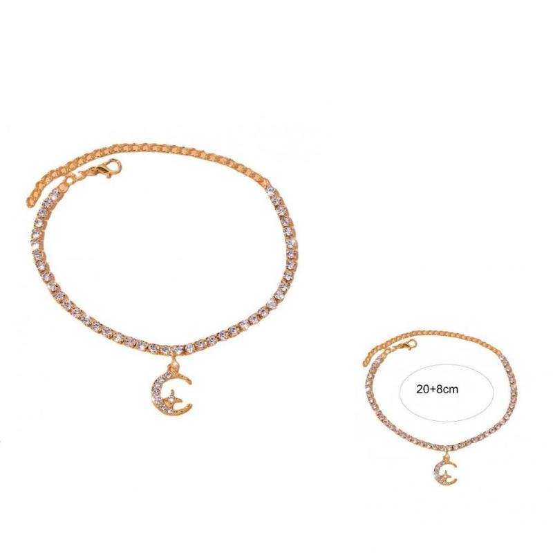 Anklets Sturdy Unique Star Moon Dangle Ankle Bracelet Shining Beach Anklet Skin-Touch Jewelry Accessories, Red;blue
Anklets Sturdy Unique Star Moon Dangle Ankle Bracelet Shining Beach Anklet Skin-Touch Jewelry Accessories, Red;blue