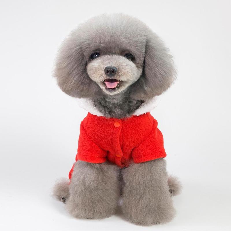 Dog Apparel Pet Christmas Clothes Coat Dress Four-legs Hooded Winter Warm Clothing Red Xmas Dogs Costume Year Home Decoration
Dog Apparel Pet Christmas Clothes Coat Dress Four-legs Hooded Winter Warm Clothing Red Xmas Dogs Costume Year Home Decoration