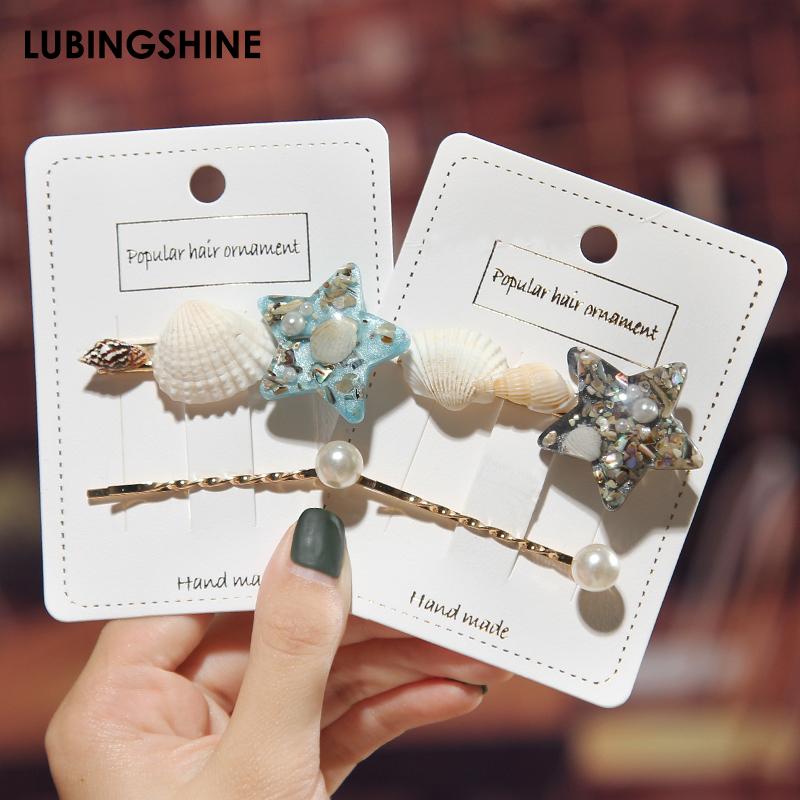 Hair Clips & Barrettes Fashion Conch Shell Pearl Pins Barrette Sea Beach Jewelry Accessories For Women Girls Party Gift, Golden;silver
Hair Clips & Barrettes Fashion Conch Shell Pearl Pins Barrette Sea Beach Jewelry Accessories For Women Girls Party Gift, Golden;silver
