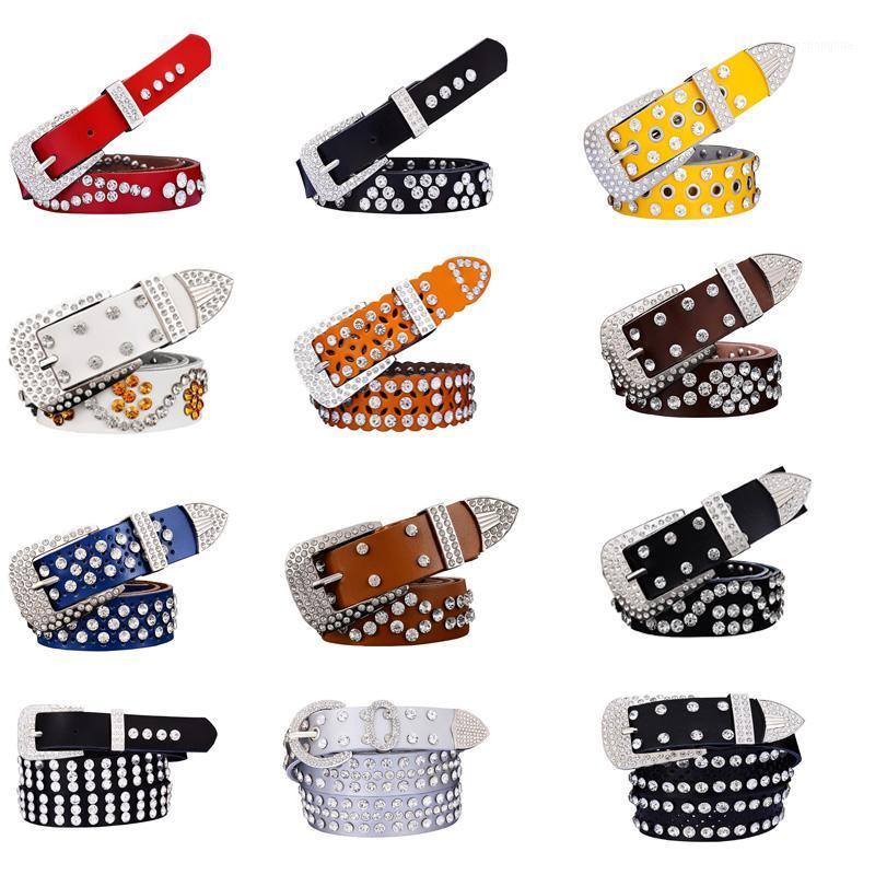 Belts 66 Style Fashion Women Genuine Leather Punk Rhinestone Two Layer Cowhide Waist Accessories Jeans Waistband, Black;brown
Belts 66 Style Fashion Women Genuine Leather Punk Rhinestone Two Layer Cowhide Waist Accessories Jeans Waistband, Black;brown