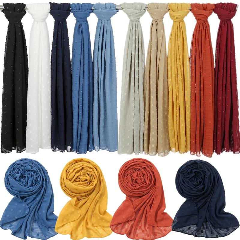 Scarves Bandana Fashion Women Soft Plaid Long Scarf Spring Autumn Turban Muslim Wrapped Head Plain Shawl 19Color Headscarf Hijab
Scarves Bandana Fashion Women Soft Plaid Long Scarf Spring Autumn Turban Muslim Wrapped Head Plain Shawl 19Color Headscarf Hijab