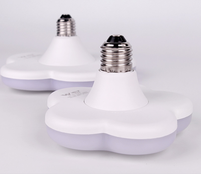 Creative Flower Led Light Bulb E27 15W 18W 24W 36W Lampada Super Bright Spotlight Lamp for Home Room Restaurant D2.0