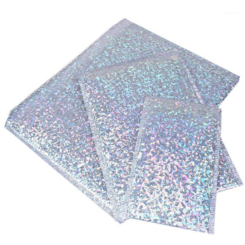 Gift Wrap 50PCS Bubble Mailers Laser Silver Mailing Envelope Bag Lined Poly Mailer Self Seal Aluminizer Envelopes
Gift Wrap 50PCS Bubble Mailers Laser Silver Mailing Envelope Bag Lined Poly Mailer Self Seal Aluminizer Envelopes