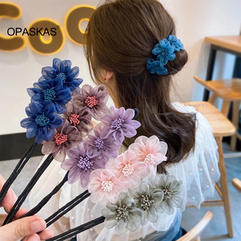 Hair Clips & Barrettes Anti-slip Lazy Flower Hairpin Elegant Head Device Half Ball For Women Wedding Headdress ET, Golden;silver
Hair Clips & Barrettes Anti-slip Lazy Flower Hairpin Elegant Head Device Half Ball For Women Wedding Headdress ET, Golden;silver