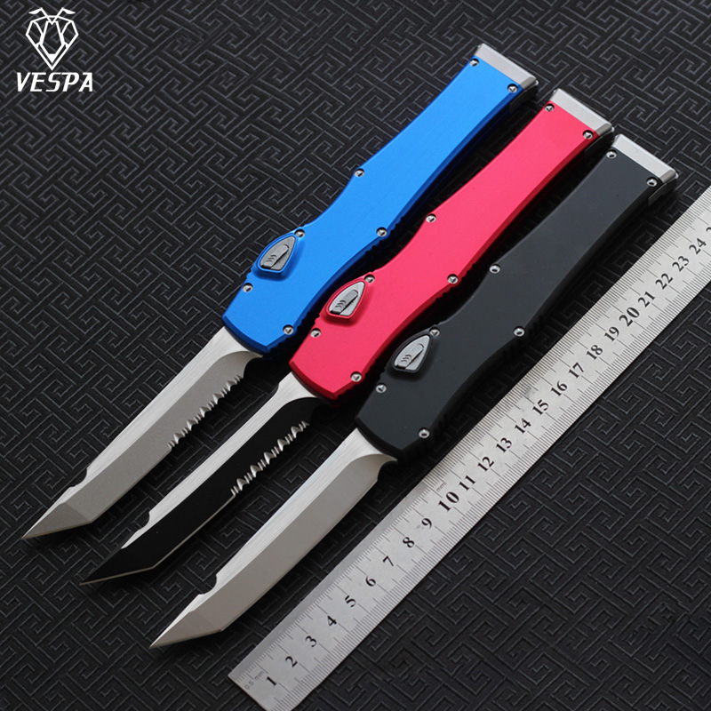 VESPA Version Knife Blade:D2 Handle:Aluminum,survival outdoor EDC hunt Tactical tool dinner kitchen knife
VESPA Version Knife Blade:D2 Handle:Aluminum,survival outdoor EDC hunt Tactical tool dinner kitchen knife