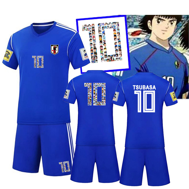 Anime Captain Tsubasa Cosplay Costume Nankatsu Elementary School Tsubasa Ozora T Shirt Uniform Cosplay top+pants
Anime Captain Tsubasa Cosplay Costume Nankatsu Elementary School Tsubasa Ozora T Shirt Uniform Cosplay top+pants
