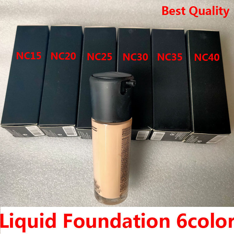 Brand Liquid Foundation 6color SPF15 NC15 NC20 NC25 NC30 NC35 NC40 35ml Concealer Brighten, Mixed color
Brand Liquid Foundation 6color SPF15 NC15 NC20 NC25 NC30 NC35 NC40 35ml Concealer Brighten, Mixed color