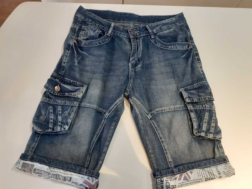 Jeans Men Short Pants Summer Casual Streetwear Mens Clothing Hip Hop Jeans Pocket Skinny Denim Jean Pant Shorts Blue 211009