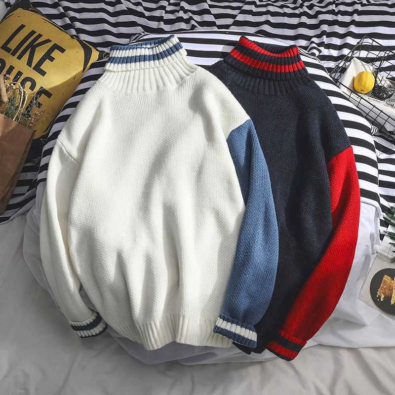 Turtleneck sweaters for men and women in autumn Korean personality loose lazy college style couple Hong Kong sweater 210526, Black
Turtleneck sweaters for men and women in autumn Korean personality loose lazy college style couple Hong Kong sweater 210526, Black