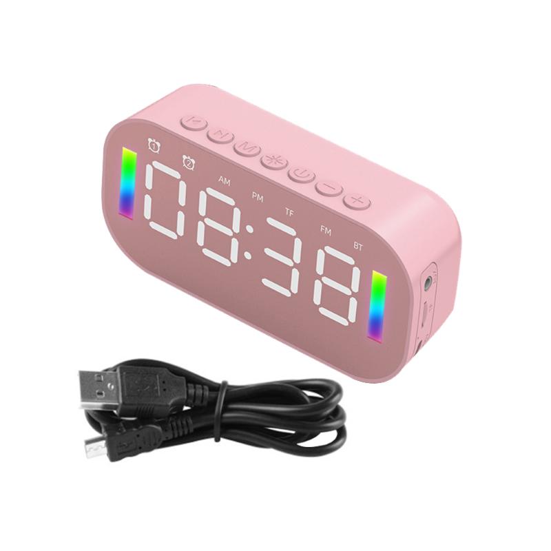 Portable Speakers Colorful Light Built In Microphone Desktop FM Radio Home Wireless Bluetooth Speaker Alarm Clock Broadcast LED Display
Portable Speakers Colorful Light Built In Microphone Desktop FM Radio Home Wireless Bluetooth Speaker Alarm Clock Broadcast LED Display