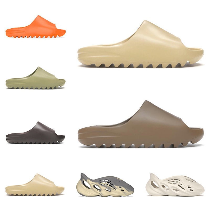 2021 kanye slides men women slippers foam runner Ararat Bone Desert Sand Resin Earth Brown Core Moon Gray slide mens outdoor fashion sandals, Color#9
2021 kanye slides men women slippers foam runner Ararat Bone Desert Sand Resin Earth Brown Core Moon Gray slide mens outdoor fashion sandals, Color#9