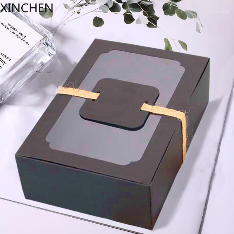 Gift Wrap 12Pcs Kraft Paper Packing Box With Transparent Window Candy Cake Boxes Wedding Party Cookie Favor Gifts Baby Shower Decor
Gift Wrap 12Pcs Kraft Paper Packing Box With Transparent Window Candy Cake Boxes Wedding Party Cookie Favor Gifts Baby Shower Decor