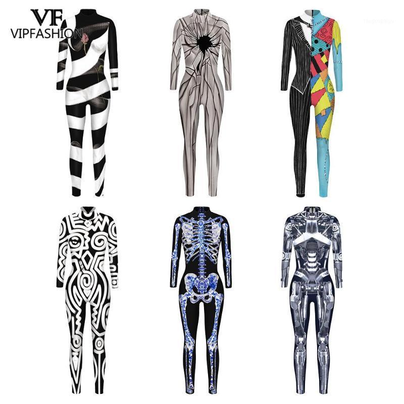 Costume Accessories VIP FASHION Female Halloween For Women Cosplay Robot Printed Costumes Jumpsuit Skull Carnival Bodysuit Rompers, Style4
Costume Accessories VIP FASHION Female Halloween For Women Cosplay Robot Printed Costumes Jumpsuit Skull Carnival Bodysuit Rompers, Style4