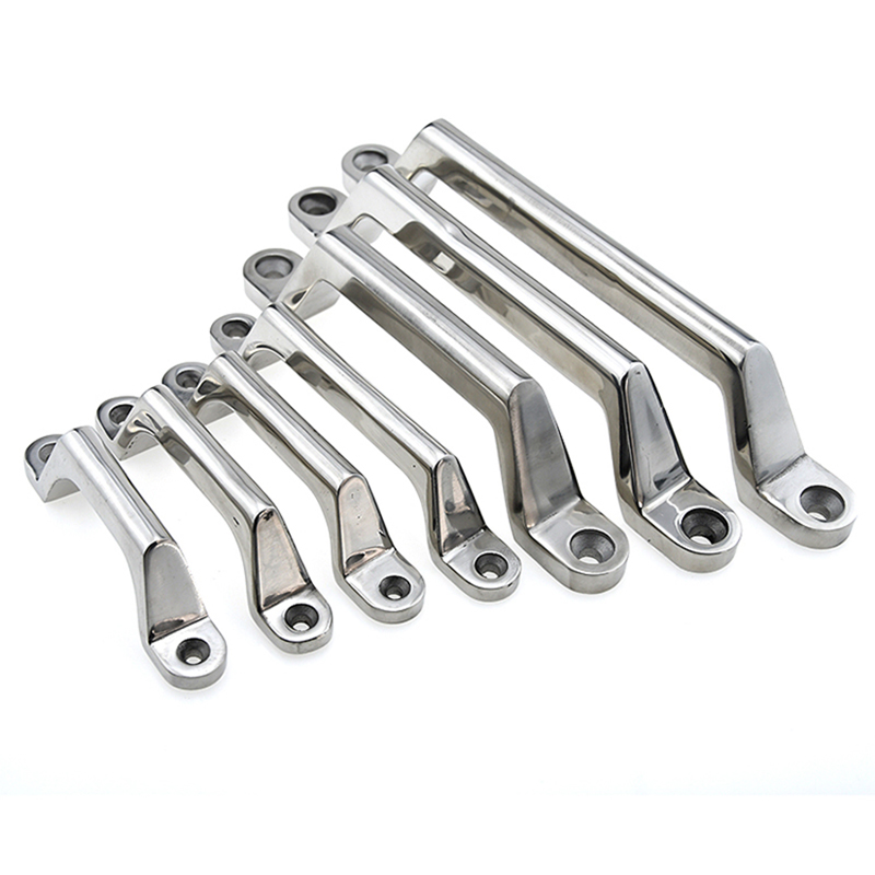 solid Stainless steel bow door handle industrial cabinet heavy equipment knob chassis case pull toolbox hardware