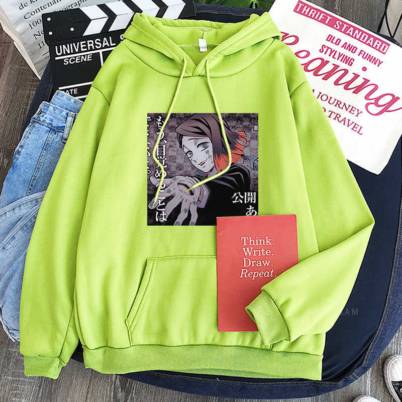 Japan Anime Demon Slayer Melody Kuromi Patchwork Hoody Male Funny Manga Enmu Streets Clothing Unisex Winter Oversize Sweatshirts Y0804, Black
Japan Anime Demon Slayer Melody Kuromi Patchwork Hoody Male Funny Manga Enmu Streets Clothing Unisex Winter Oversize Sweatshirts Y0804, Black