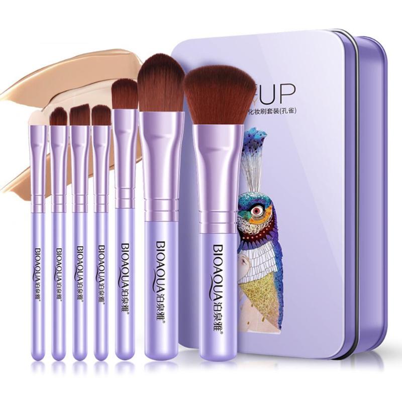 makeup brushes 7 pieces/set fine bristle professional brush set including foundation lip blush sponge stick soft and comfortable
makeup brushes 7 pieces/set fine bristle professional brush set including foundation lip blush sponge stick soft and comfortable