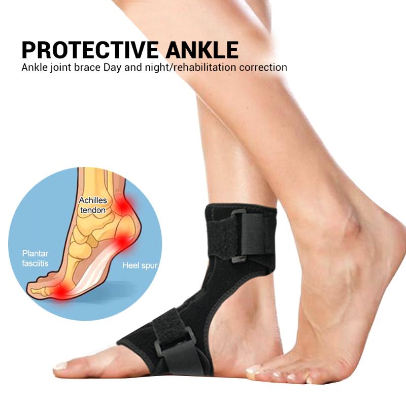 Ankle Support Adjustable Plantar Fasciitis Night Splint Brace Fits For Right Left Foot Arch Pain Relief #35, Black
Ankle Support Adjustable Plantar Fasciitis Night Splint Brace Fits For Right Left Foot Arch Pain Relief #35, Black