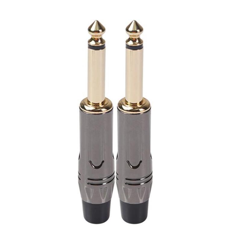 Audio Cables & Connectors 6.35mm Mono Welding Plug For Sound Card Microphone Guitar Cables, Patch Cables,6.35mm Stereo Male
Audio Cables & Connectors 6.35mm Mono Welding Plug For Sound Card Microphone Guitar Cables, Patch Cables,6.35mm Stereo Male