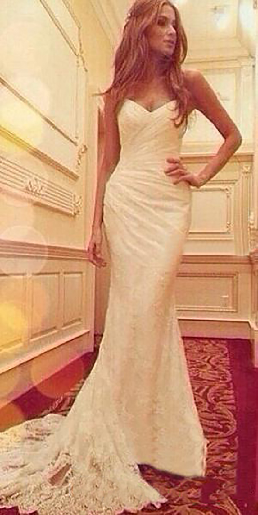 2021 New Arrival Modern Mermaid Lace Wedding Dresses Sweetheart Applique Elegant Long Vintage Bridal Gowns Custom Made High Quality Fashion 0509