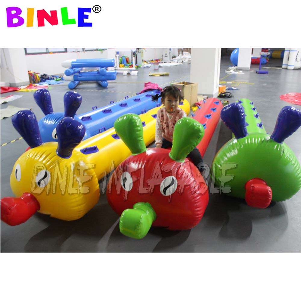 Interesting sports games props inflatable caterpillar racing body intelligent activities development training team building equipment