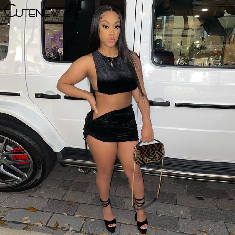 Work Dresses Cute Summer Casual Women Crop Top And Mini Skirt Two Piece Set 2021 Club Streetwear Solid Lady, White;black
Work Dresses Cute Summer Casual Women Crop Top And Mini Skirt Two Piece Set 2021 Club Streetwear Solid Lady, White;black